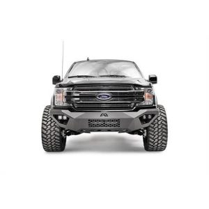 Fab Fours Vengeance Front Bumper without Guard (Black) - FF18-D4551-1