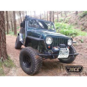 MCE Fenders Gen II Flexible Fender Flare Kit (Textured Black) - FFTJG2-4.5