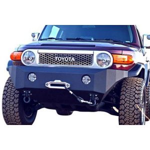 Body Armor Front Winch Bumper (Black) - FJ-19336