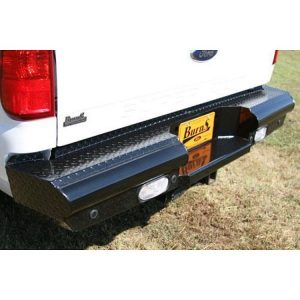 Fab Fours Rear Ranch Bumper (Black) - FS08-T1350-1