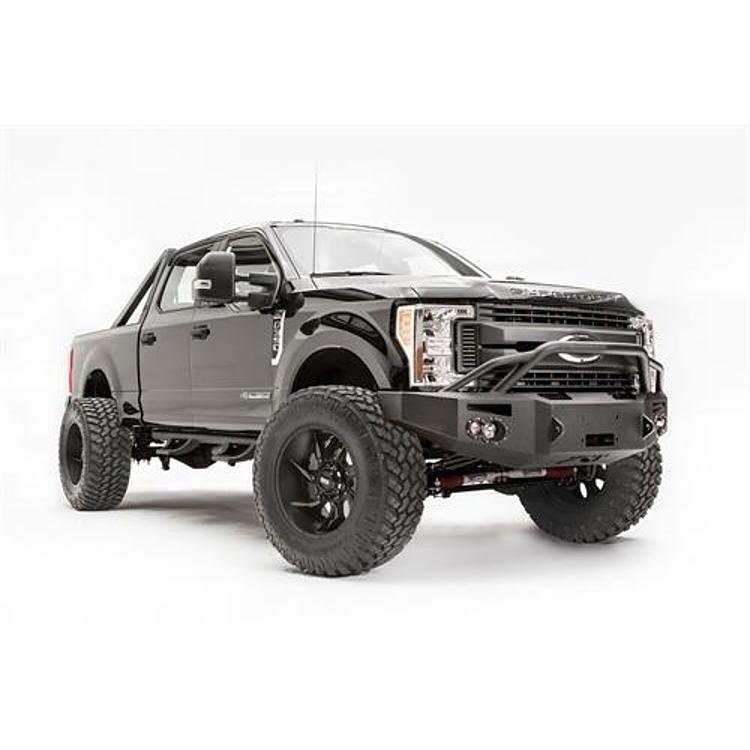 Fab Fours Premium Winch Front Bumper with Pre-Runner Guard (Black) - FS17-A4152-1 - Image 3