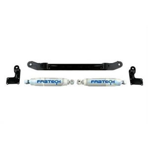 Fabtech Dual Dirt Logic 2.25 Stainless Steel Steering Stabilizer Kit - FTS220512
