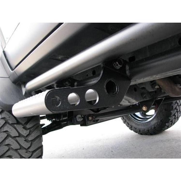 N-FAB RKR-Rails with Detachable Steps (Textured Black) - G154RKRCC