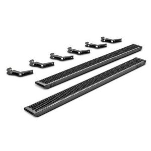 N-Fab Growler Running Boards (Textured Black) - GFF15RC-TX