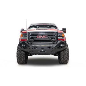 Fab Fours Matrix Front Bumper with Pre-Runner Guard (Black) - GM15-X2852-1