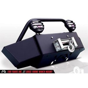 Fab Fours Winch Mount (Black) - GM15-N3060-1