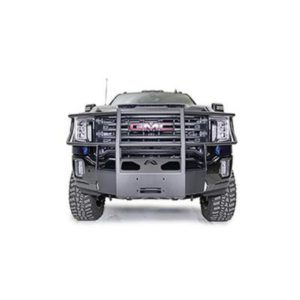 Fab Fours Full Guard Winch Mount (Black) - GM20-N5070-1