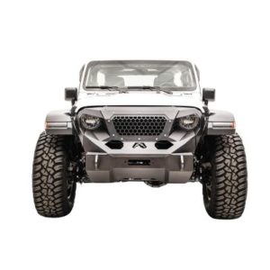 Fab Fours Stubby Front Grumper Bumper (Black) - GR4650-1