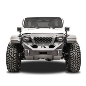 Fab Fours Stubby Grumper Front Bumper (Bare) - GR4650-B