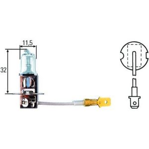 Hella H3 Yellow Star Halogen Bulb - H83135121