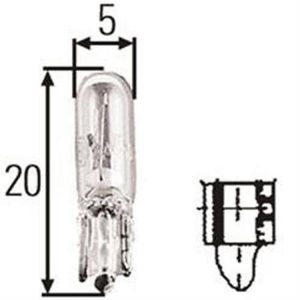 Hella T1.5 Incandescent Bulb - H83225001
