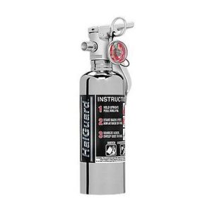 H3R Performance H3R Performance 1.4 lb. HalGuard Chrome Clean Agent Fire Extinguisher - HG100C