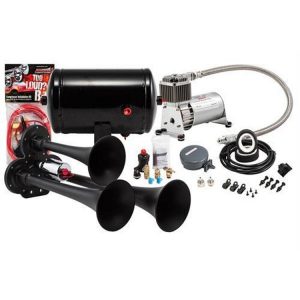 Kleinn Train Horns Complete triple air horn package with 130 psi sealed air system - HK3-1