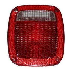 Crown Automotive Replacement Tail Light Lens (Red) - J8129642