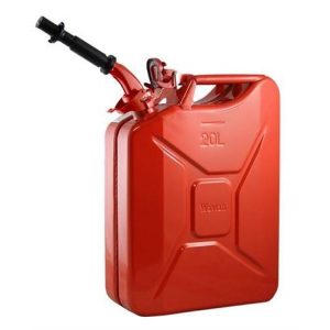 Wavian Steel Gas Can with Spout - JC0020RVS