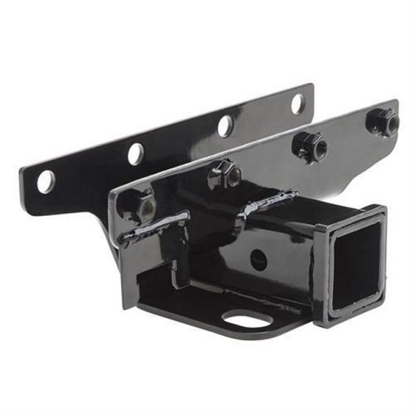 Smittybilt factory-style 2-inch receiver hitch in gloss black powder coat