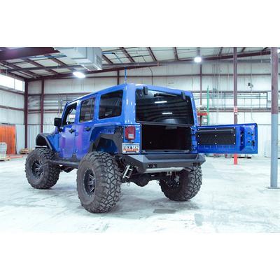 Fab Fours Rear Tailgate Door Plate - JK2000-B - Image 3