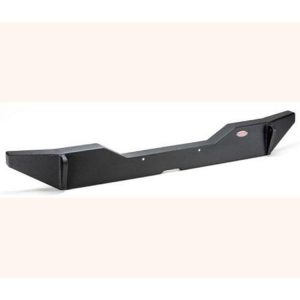 Body Armor JK Wrangler Steel Plate Rear Base Bumper in Textured Black (Black) - JK-2961