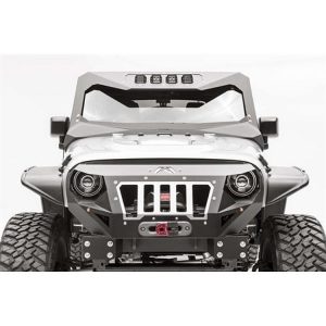 Fab Fours Front Visor Cowl Combination - JK3020-1