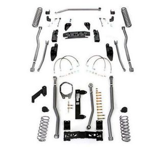 Rubicon Express 3.5 Inch Extreme Duty 4-Link Front/Rear 3-Link Long Arm Lift Kit - No Shocks - JK4343