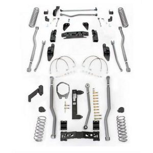 Rubicon Express 4.5 Inch Extreme Duty 4-Link Front/Rear 3-Link Long Arm Lift Kit - No Shocks - JK4344