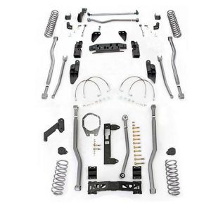 Rubicon Express 5.5 Inch Extreme Duty 4-Link Front/Rear 3-Link Long Arm Lift Kit - JK4345