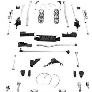 Rubicon Express 5.5 Inch Extreme Duty 4-Link Long Arm Lift Kit with Shocks - JK4425R