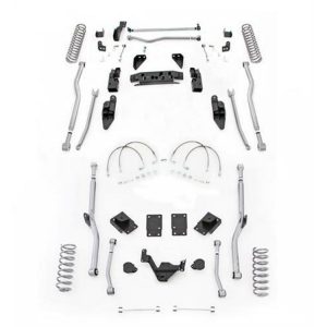 Rubicon Express 4.5 Inch Extreme Duty 4-Link Front/Rear Radius Long Arm Lift Kit - JK4R24