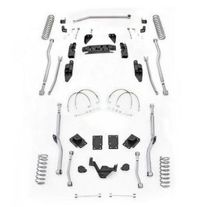 Rubicon Express 3.5 Inch Extreme Duty 4-Link Front/Rear Radius Long Arm Lift Kit - No Shocks - JK4R43