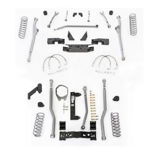 Rubicon Express 3.5 Inch Extreme Duty Radius Front/Rear 3-Link Long Arm Lift Kit - No Shocks - JKR343