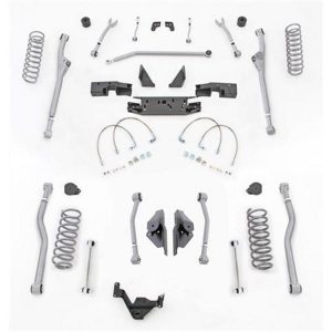 Rubicon Express 3.5 Inch Extreme Duty Radius Long Arm Lift Kit - JKR443
