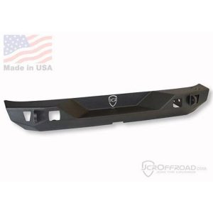 JcrOffroad Crusader Mid Width Rear Bumper (Black) - JKRC-PC