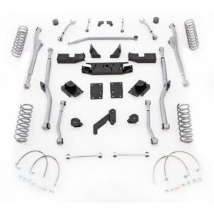 Rubicon Express 3.5 Inch Extreme Duty Radius Long Arm Lift Kit - JKRR43