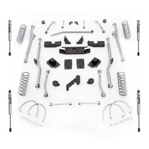 Rubicon Express 3.5 Inch Extreme Duty Radius Long Arm Lift Kit with Fox Performance Shocks - JKRR43FP