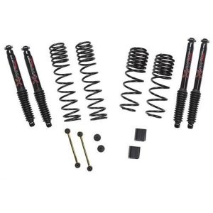 Skyjacker 1-1.5” Coil Spring Lift with Black Max Shocks - JL15RBPBLT