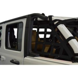 DirtyDog 4x4 Cargo Side Netting (Black) - JL4N18CSBK