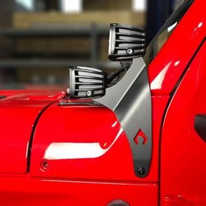 Artec Industries A-Pillar Dual LED Cube Light Mount - JL5603