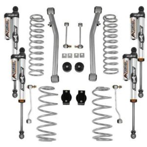 Rubicon Express 3.5" Standard Coil Lift Kit with Piggyback Monotube Resi Shocks - JL7102PB