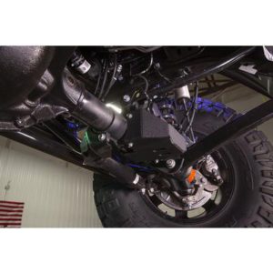 JcrOffroad Center Axle Disconnect Skid Pate (Black) - JLSD-CAD-PC