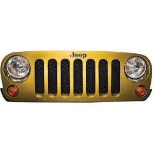 Drake Black Finish Mesh Grille ( Black) - JP-190010-BK