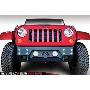 Fab Fours Winch Plate (Black) - JPWP-1