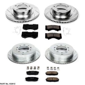 Power Stop 1-Click Extreme Truck And Tow Brake Kits - K2813-36