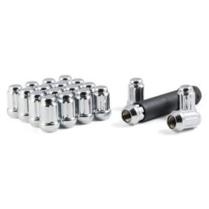 Gorilla Automotive 20-Piece 1/2"x20 Spline Lug Nut Kit (Chrome) - K5CS-00012GR