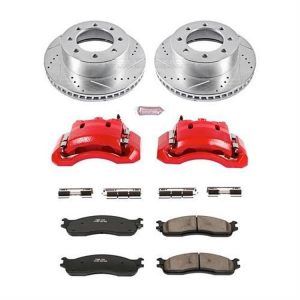 Power Stop Z23 Evolution Sport Performance 1-Click Brake Kit w/ Calipers - KC2203