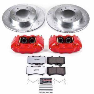 Power Stop Z36 Extreme Performance Truck & Tow Front Brake Kit with Calipers - KC3035-36