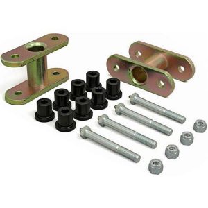 Daystar 0.5 Inch Lift Greasable Super Shackles - KJ61004BK