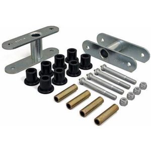 Daystar 0 Inch Lift Greasable Super Shackles - KJ61015BK