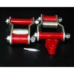 Daystar 1.25 Inch Lift Greaseable Super Shackle - KT61010BK