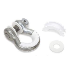 Daystar D-Ring Isolator And Washers (White) - KU70057WH
