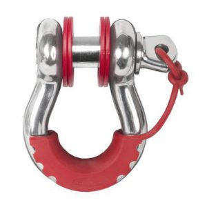 Daystar Locking D-Ring Isolator and Washer Set (Red) - KU70059RE